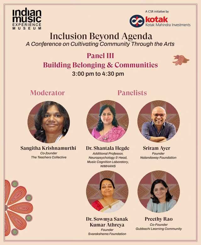 Inclusion Beyond Agenda: Building Belonging & Communities